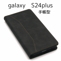 サムスン　Samsung Galaxy S24 plus ケース ギャラクシー S24 プラス S24+ 黒