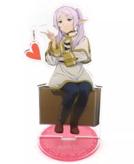 [Used] Acrylic Stand・Acrylic panel Frieren Heart-shaped swaying acrylic Stand"Funeral Frieren"