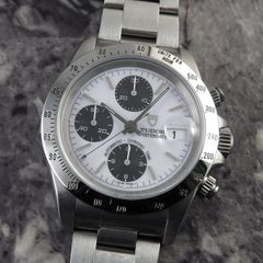 チュードル TUDOR チューダー クロノタイム 79280 希少 Small Block ホワイトダイヤル 白文字盤 ヴィンテージ アンティーク 自動巻 クロノグラフ 1996年