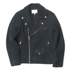 極美品☆ユナイテッドアローズ　ライダースジャケット　レザー　ブラック　38　M UNITED ARROWS ユナイテッドアローズ BEAUTY＆YOUTH ゴート