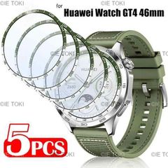 Huawei Watch スクリーンプロテクター 保護フィルム gt4 46mm用の傷防止3D曲面フィルム