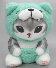 【中古】ぬいぐるみ くまにゃん(ミント) ぬいぐるみ 「mofusand」