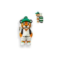 【新品未使用品】タイガーキャディ ゴルフ ティーホルダー ティーケース 8本ティー付き おもしろ ゴルフ用品 小物 プレゼント 男性 0