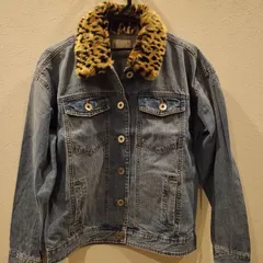 EGOIST　デニム　ジャケット　ファー