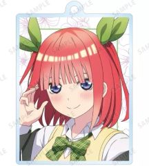 [中古]キーホルダー 中野二乃A [映画 五等分の花嫁 描き下ろしイラスト 衣装交換ver. トレーディングアクリルキーホルダー]