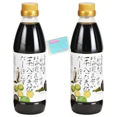 Ｍｏｎｏｌｏｇ Sｔｙｌｅ 伊賀越 北海道昆布が一本入った新姫ぽんず 500ml ×2個セット ★スラスラ本舗オリジナルポケットティッシュ付き★ のサムネイル