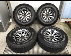 社外品 245/75R16 8J-20 16インチ タイヤホイール 4本セット