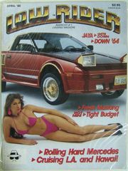 【US版 ローライダーマガジン】1990年4月号【Vintage Lowrider Magazine USA】April 1990 絶版 ビンテージ 輸入雑誌 自動車雑誌 カーマガジン カスタムカー 自動車 雑誌 カスタム 改造 ペイント アメ車