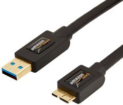 【数量限定】USB3.0ケーブル プリンター用 0.9m（タイプAオス ベーシック - マイクロタイプBオス）ブラック