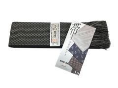 米沢織 角帯 【日本製】 本場 宝来 正絹 絹100% 男帯 飛翔
