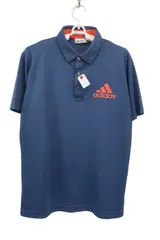 adidas(アディダス) ポロシャツ 青 メンズ O ゴルフ用品 2506-0706 中古