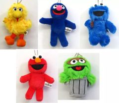 SESAME STREET セサミストリートのぬいぐるみ ガチャ 全5種コンプ