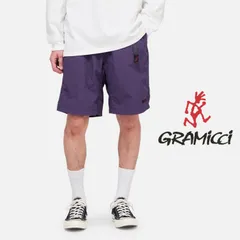 グラミチ GRAMICCI ショートパンツ ハーフパンツ 半ズボン 短パン クライミングパンツ ハーパン ナイロンパッカブルGショーツ NYLON PACKABLE G-SHORT ユニセックス 水陸両用 GRAPE M L XL G4SM-P146