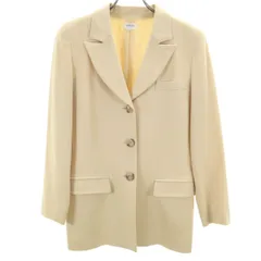 FOXEY フォクシー 日本製 テーラードジャケット 38 ベージュ レディース 古着