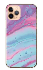 AQUOS sense4 SH-41A SH-M15 ケース カバー アクオスセンス4 スマホケース ハードケース マーブル マーブル模様 ピンク ブルー かわいい 可愛い 大理石 サイケデリック カラー05