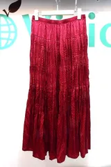 UNIQLO ユニクロ  イネス 水玉 ドット ロングスカート  L