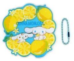 【中古】キーホルダー 4.シナモロール(ブルー) アクリルチャーム 「サンリオ当りくじ シナモロール当りくじ(2025)」