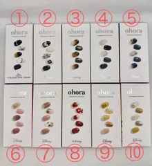 ohora(オホーラ)セミキュアジェルネイル☆ディズニーコラボ①