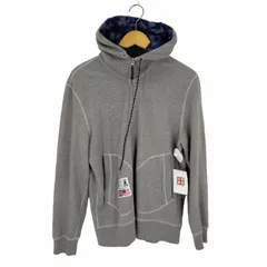 サイコバニー Psycho Bunny ロゴパッチ ジップアップパーカー ダブルジップ メンズ 表記無 のサムネイル