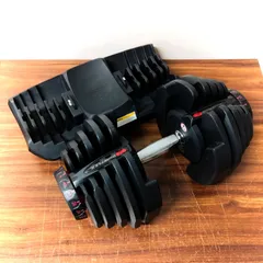 Bowflex ボウフレックス 可変式ダンベル 24kg 2個セット ② Bowflex ボウフレックス 可変式ダンベル 24kg ② - メルカリ