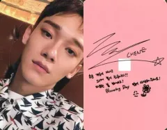 【中古】コレクションカード(男性) EXO-CBX/CHEN(チェン)/バストアップ・衣装白黒/CD「Blooming Days」封入フォトカード