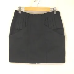 美品/日本正規代理店タグ★SEE BY CHLOE【シーバイクロエ】 ミニタイトスカート【40/M程度/黒/black】イタリア製/リシュモン/skirt◆BJ015-h