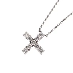 ハリーウィンストン HARRY WINSTON ミニクロス　ダイヤネックレス PT950 ダイヤモンド ジュエリーのサムネイル