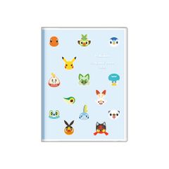 サンスター文具 ポケットモンスター ダイアリー 手帳 2026年 スケジュール帳 月間 A6 フェイス