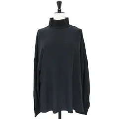 極美品△正規品 FENDI フェンディ 2019年 FDA660 総柄×無地 グラデーション シルク100% 長袖 シャツ レディース ブラック系 38 イタリア製 FENDI 極美品△正規品 フェンディ 2019年 FDA660 総柄×無地