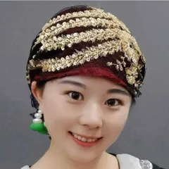 夏 コーデ オシャレ アイテム メンズ レディース 白髪 カバー 帽子 帽子 鳳凰 花 スカーフ ヘッド バンド