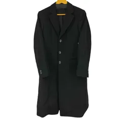 エンポリオアルマーニ　チェクターコート　サイズ52 イタリア製　ブラック 2025年最新】EMPORIO ARMANI メンズ チェスターコートの人気