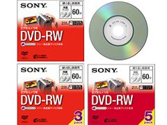 SONY ビデオカメラ用DVD-RW(8cm) 1枚パック DMW60A