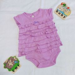 新品♪女の子☆フリルロンパース