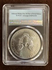 PCGS  2017年　イーグル　1ドル　銀貨