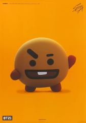 [중고] 포스터 A2 포스터 SHOOKY(슈가) [BT21] LINE FRIENDS 스토어 상품 구입 특전
