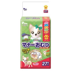 第一衛材 マナーおむつのび～るテープ SSS 27P ペット用品 （1点）