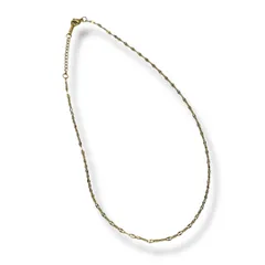 CENE セネ PETAL CHAIN NECKLACE ペタルチェーンネックレス サージカルステンレス チョーカー アクセサリー 金色 ゴールド レディース 通年 ゴーゴー古着久喜倉庫店 No.998