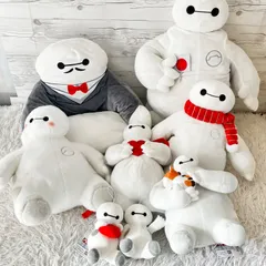 ベイマックス ディズニー ぬいぐるみ 大量まとめ売り 8点セット タグあり 椅子 タグあり多数 8