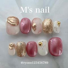 完成品/翌日発送可能/匿名配送可能/全サイズ入り/結婚式/成人式/成人式ネイル/ネイルチップ/マグネットネイル/20枚