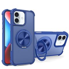 【新着商品】アイフォン16 アジャスタブルスタンド 指紋防止 ケース ケース 半透明 アイフォン13 マット感 耐衝撃 ケース ワイヤレス充電 マグネット搭載 ピンク 【Magsafe対応・スタンド付き】 用 (SYZJ-16-lan) iPhone16 Ka