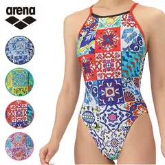 arena  アリーナ　AS5FWM20L　レディース　タフスーツ 　練習用水着　オープンバック 水泳　競泳　トレーニング水着