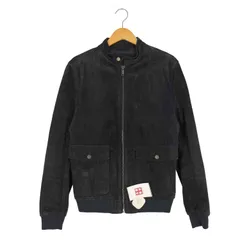 ザラマン ZARA MAN ピッグレザー スウェード スタンドカラー ジャケット メンズ import：M 