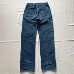 希少　90s　vintage　Old Lee　リー　シンチバック　ストレートデニム　ペインターパンツ　サスペンダーボタン　日本製