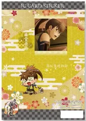 【中古】シール・ステッカー(キャラクター) 04.藤堂平助 ICカードステッカー(2枚組) 「薄桜鬼 遊戯録 隊士達の大宴会」