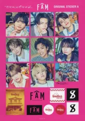 【中古】シール・ステッカー timelesz FAMオリジナルステッカーシートver.A 「CD FAM 初回限定盤A」 購入特典