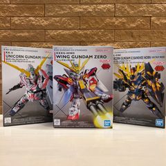 新品　BANDAI    プラモデル　SDガンダムEXスタンダード　ユニコーンガンダム2号機 バンシィ•ノルン/ウイングガンダムゼロ/ユニコーンガンダム
