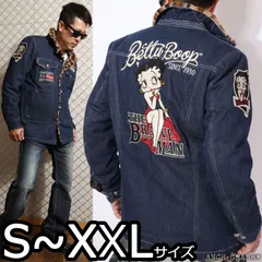 レア』90年代 BETTY BOOP ベティ ベティちゃん デニムジャケット