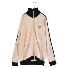 adidas (アディダス) Q2 BB TT サーマル ジップアップジャージー HR3307 アイボリー トラックジャケットのサムネイル