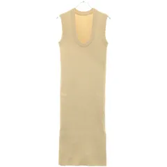 TODAYFUL トゥデイフル 24AW Uneck Knit Dress ユーネックニットワンピース 12420312 アイボリー 36