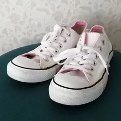 コンバース　オールスター　２４．０ｃｍ　ホワイトｘピンク